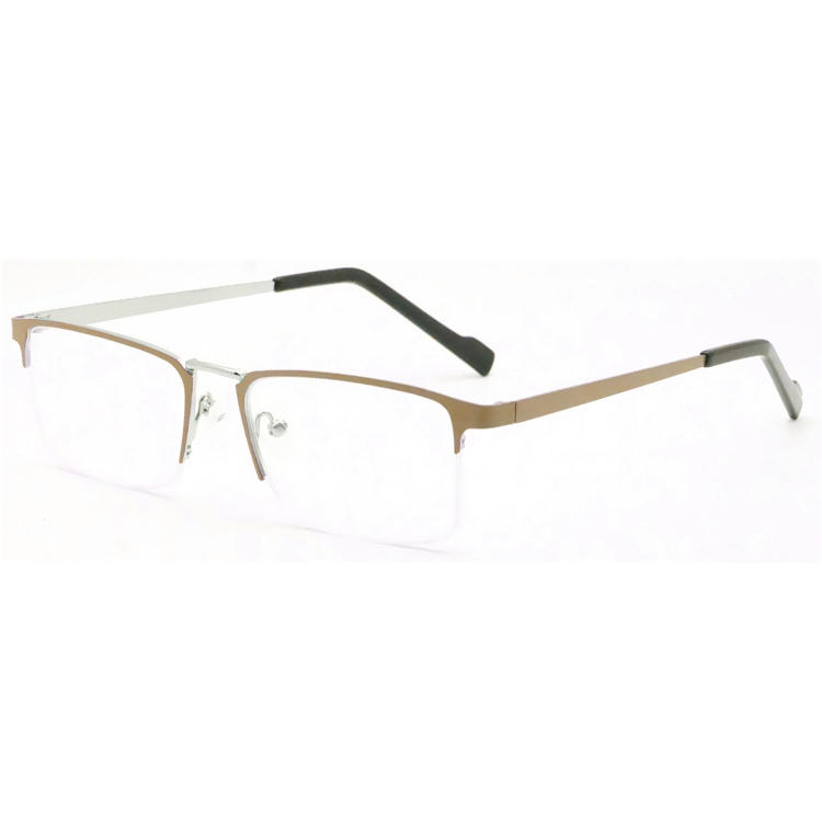 Dachuan Optical DRM368015 China Supplier Half Rim Metal Reading Glasses With Metal Legs (30)